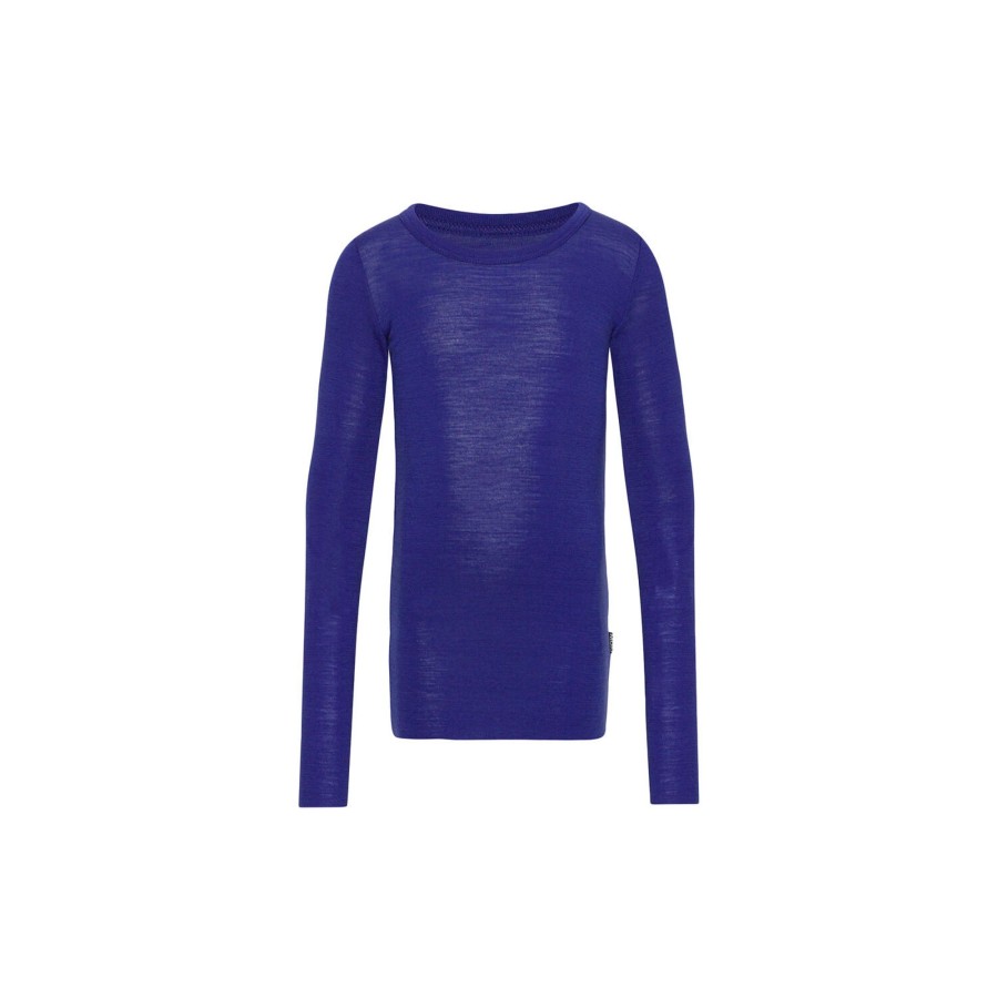 Born Molo T-Shirts & Toppe | Rihanna Wool T-Shirt, Twillight Blue