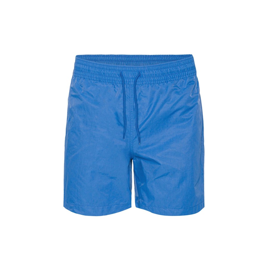 Herre Colorful Standard Undertoj | Classic Swim Shorts, Pacific Blue