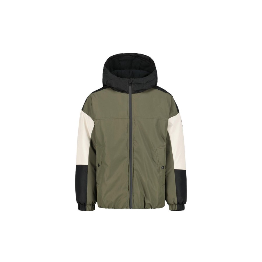 Born Garcia Overtoj | Boys Outdoor Jacket, Cedar Green