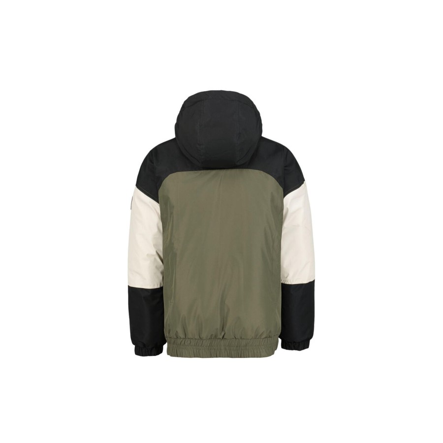 Born Garcia Overtoj | Boys Outdoor Jacket, Cedar Green