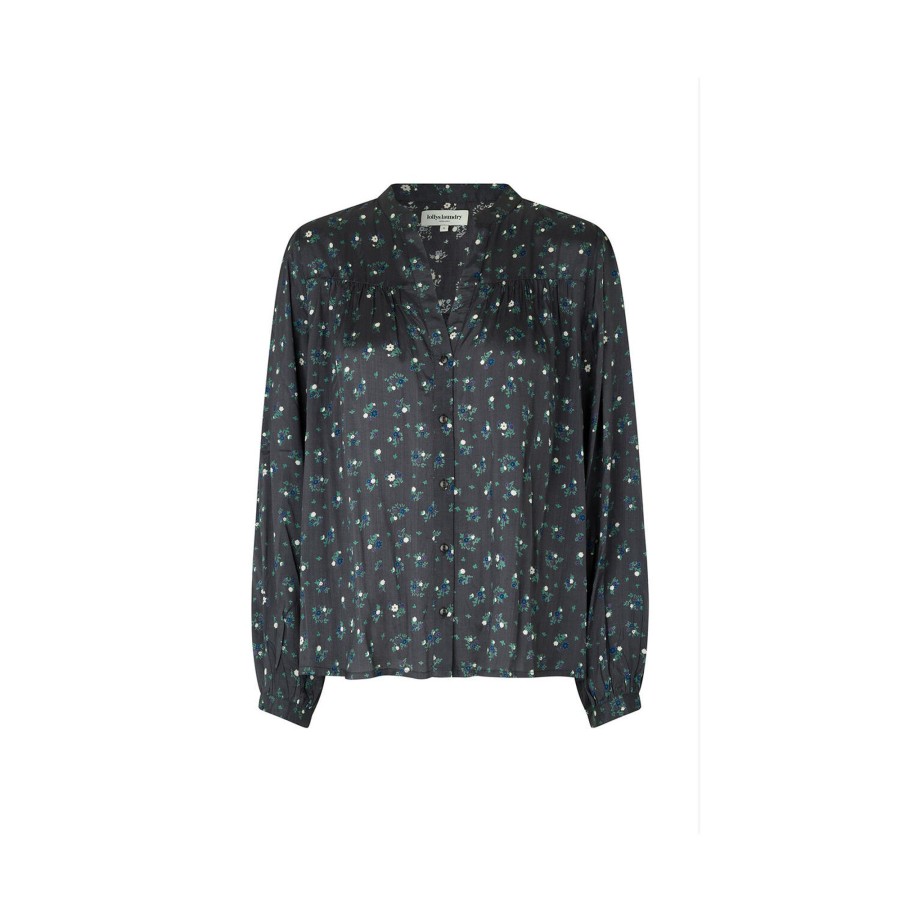 Dame Lollys Laundry Skjorter & Bluser | Elif Shirt, Washed Black