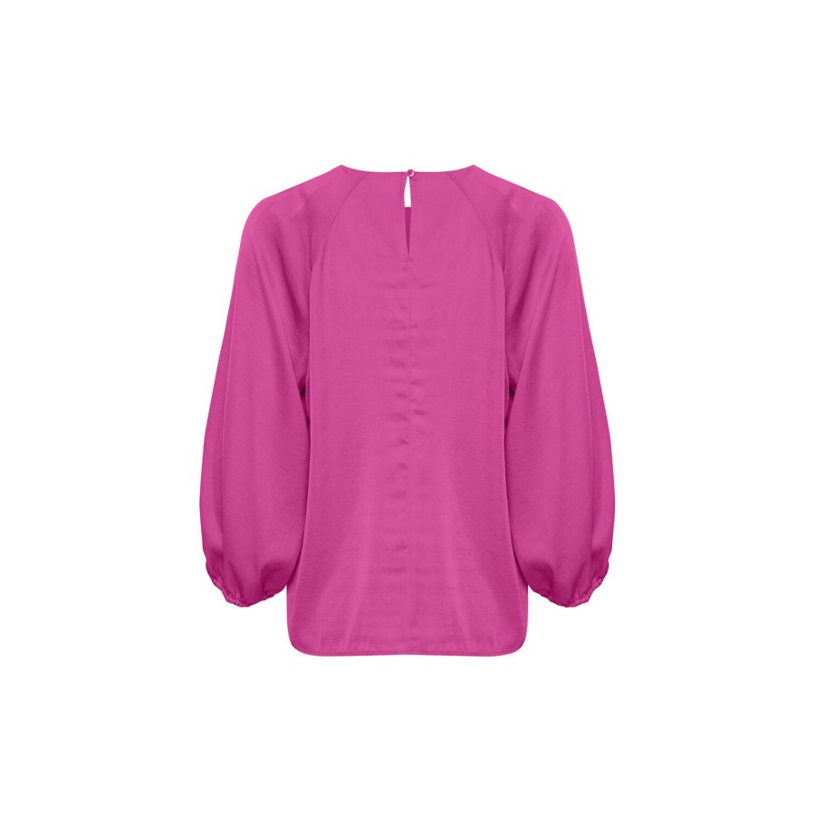 Dame InWear Skjorter & Bluser | Litoiw Blouse, Fuchsia Pink