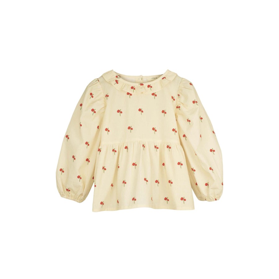 Born Fliink Bluser & Skjorter | Flower Blouse, Sandshell