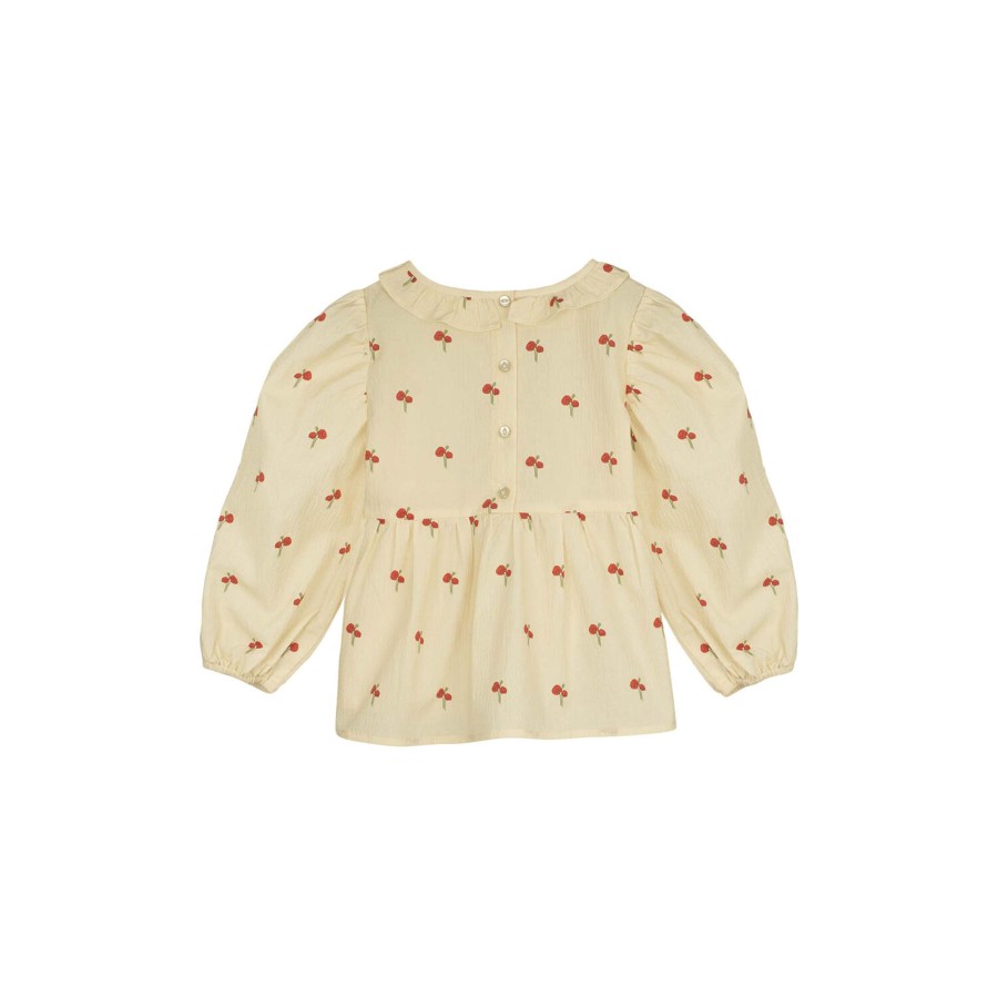 Born Fliink Bluser & Skjorter | Flower Blouse, Sandshell