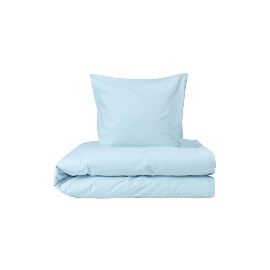 Born Georg Jensen Damask Soveudstyr | Percale 2-Delt Juniorsengesaet, Light Blue