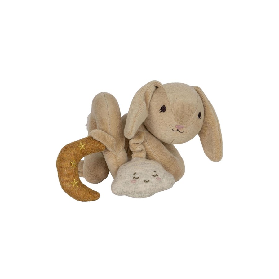 Born Konges Sløjd Babylegetoj | Activity Spiral Bunny, Beige