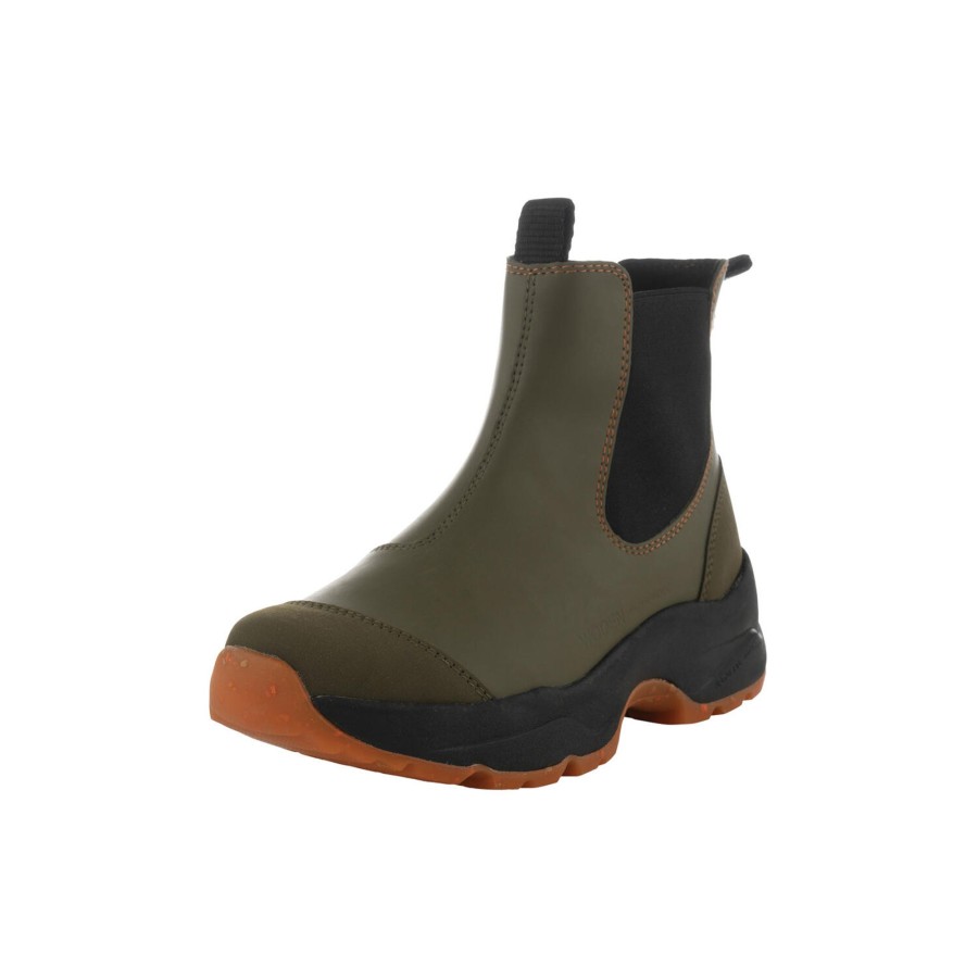 Dame WODEN Gummistovler | Siri Waterproof, Dark Olive