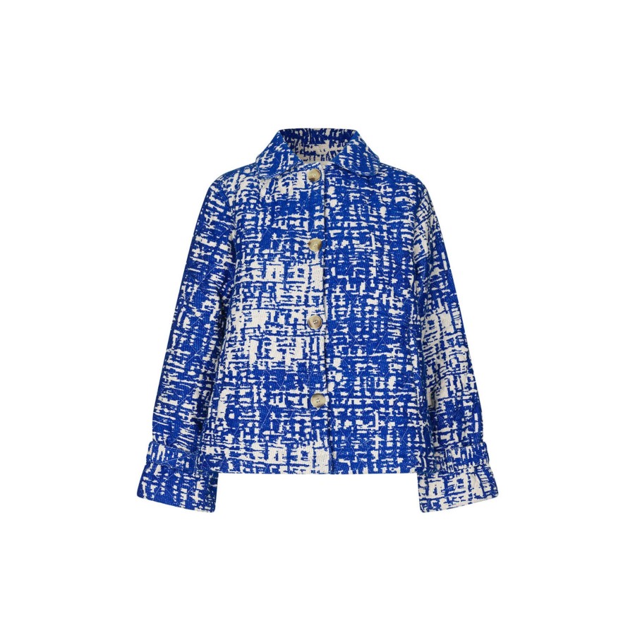 Dame Lollys Laundry Overtoj | Viola Jacket, Blue