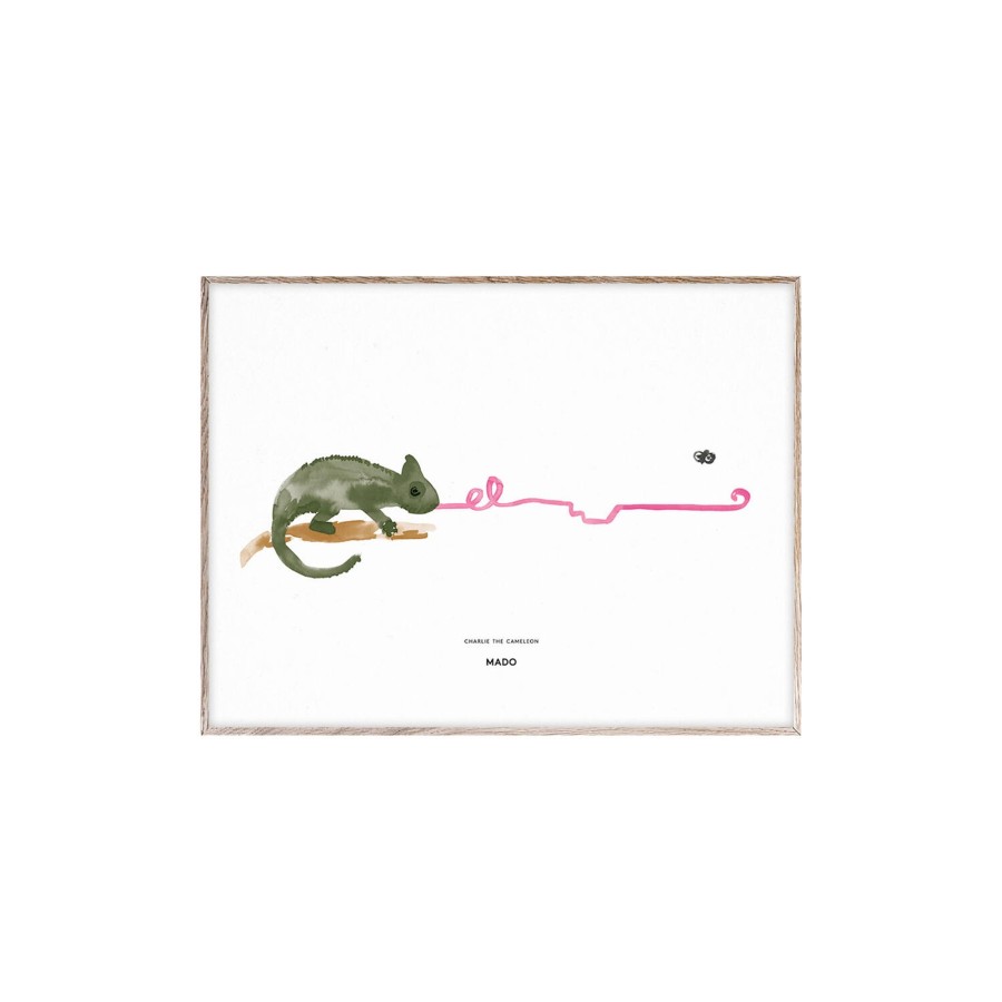 Born MADO Dekoration | Charlie The Chameleon Plakat