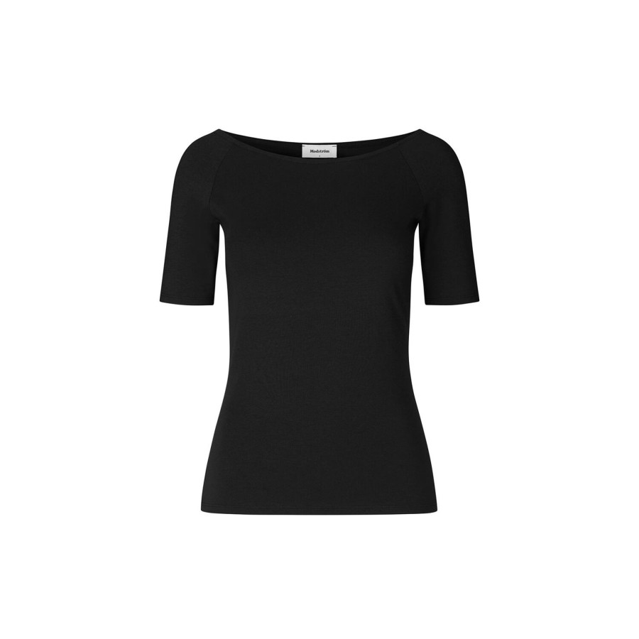 Dame Modström Toppe & T-Shirts | Tansy Top, Black