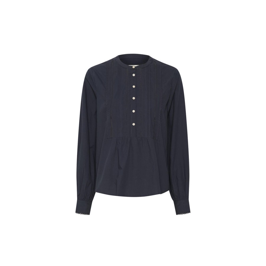 Dame Part Two Skjorter & Bluser | Filicapw Bluse, Dark Navy