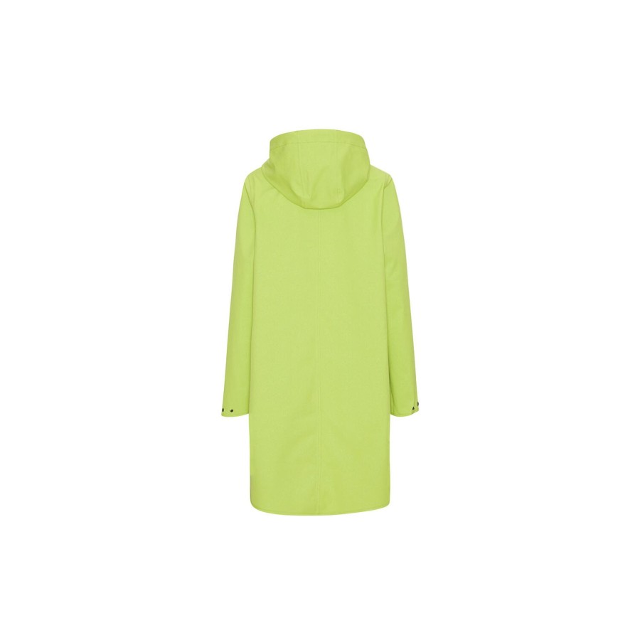 Dame Ilse Jacobsen Hornbæk Overtoj | Raincoat, Lime Green