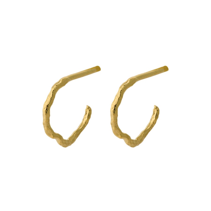 Dame Pernille Corydon Jewellery Oreringe | Twig Hoops