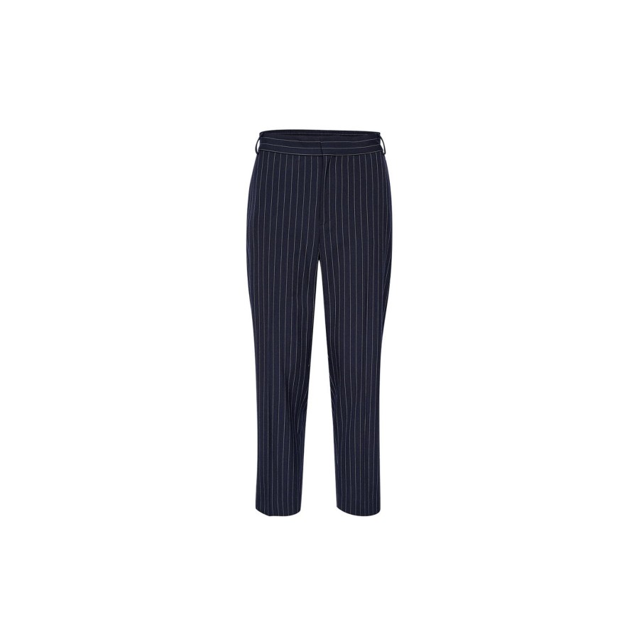 Dame InWear Bukser | Whitniiw Naxa Pant, Marine Blue