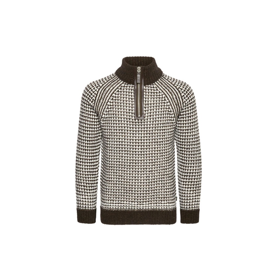 Herre Matinique Strik & Bluser | Mablimey Heritage Pullover, Turkish Coffee