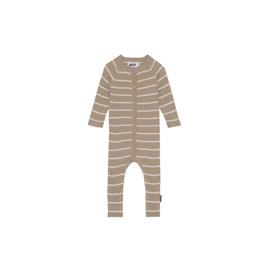 Born Molo Heldragter | Farley Bodysuit Knit, Ridge Stripe