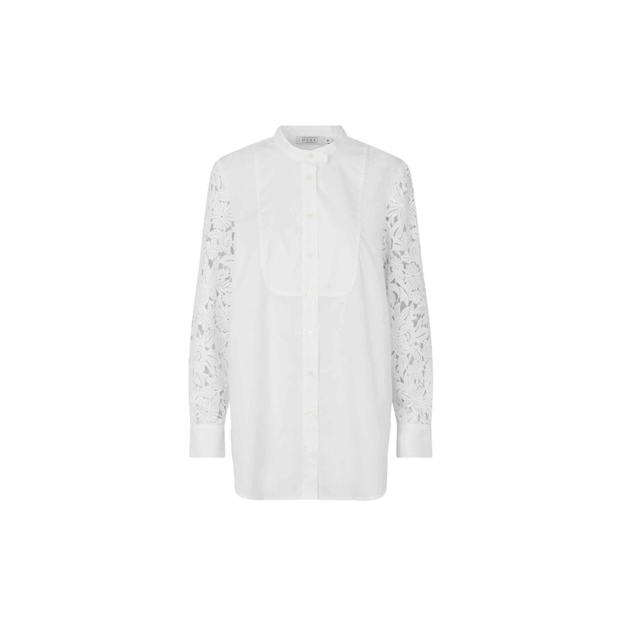 Dame Masai Skjorter & Bluser | Mailuska Shirt, White