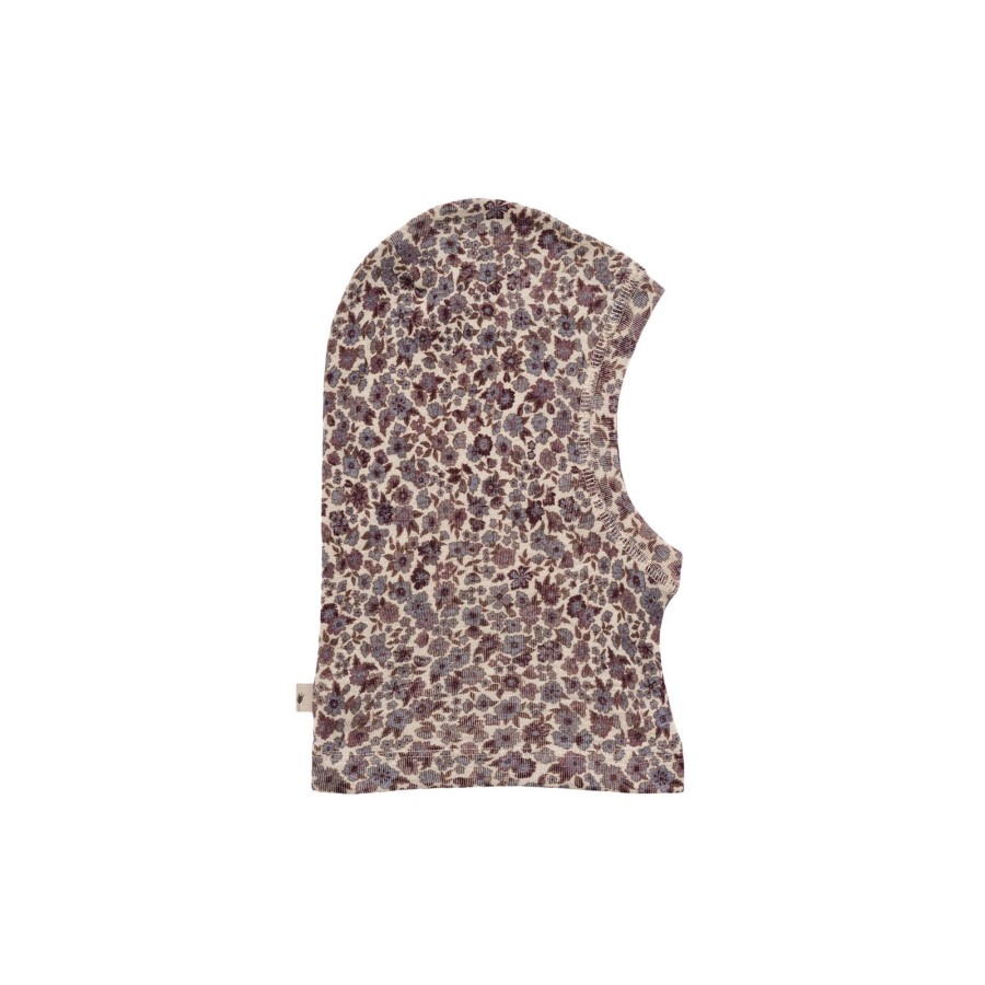 Born Wheat Huer & Hatte | 2 Wool Balaclava Kim, 1495 Purple