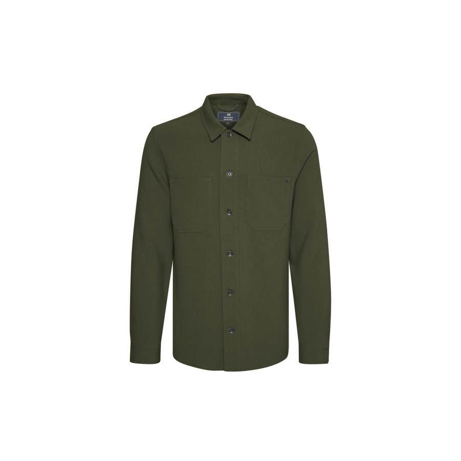 Herre Matinique Overshirts | Mapelton N Heritage Overshirt, Dark Forest