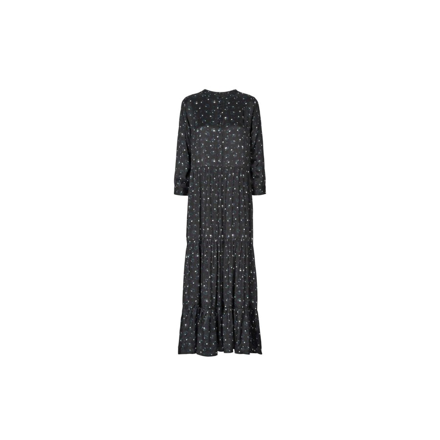 Dame Lollys Laundry Kjoler | Nee Dress, Washed Black