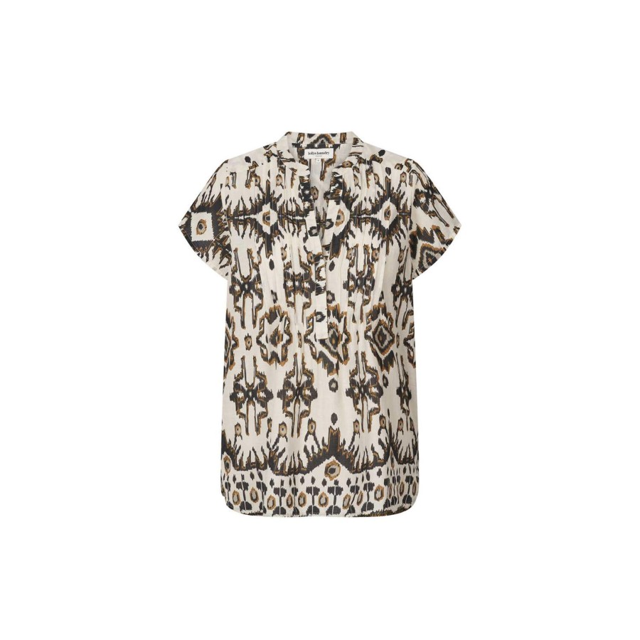 Dame Lollys Laundry Toppe & T-Shirts | Heather Top, Aztec Print