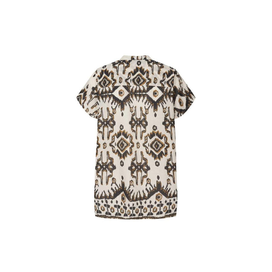 Dame Lollys Laundry Toppe & T-Shirts | Heather Top, Aztec Print