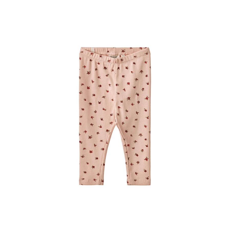 Born Wheat Bukser & Leggings | Jersey Leggings Jules, 2359 Pink Sand Flowers