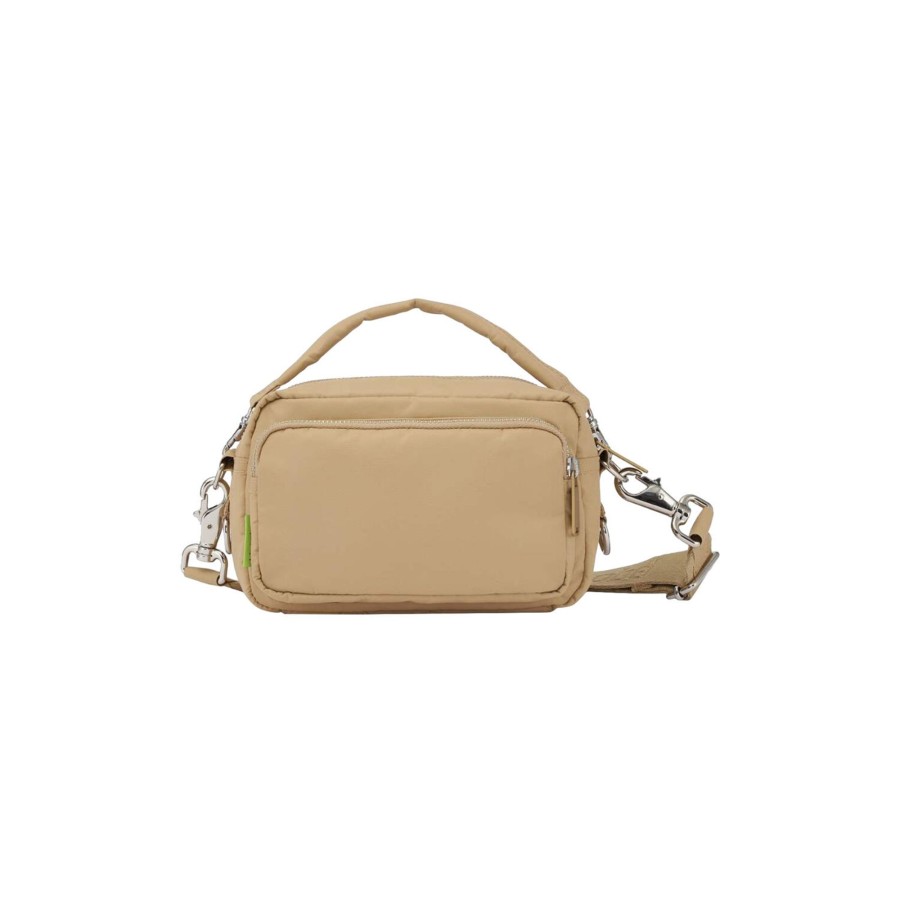 Dame Kintobe Skuldertasker | Unity, Warm Beige