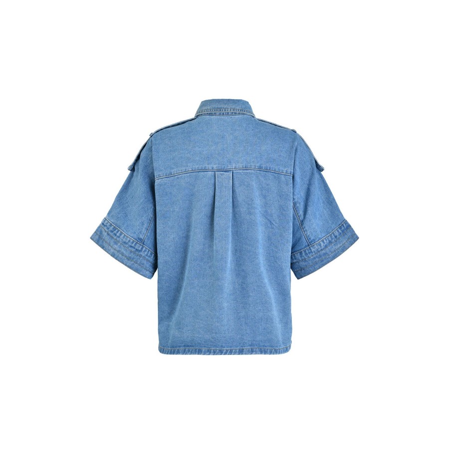 Dame Sofie Schnoor Skjorter & Bluser | Shirt, Blue