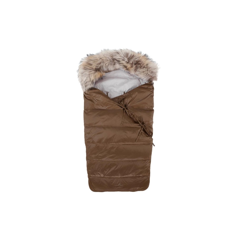 Born VER de TERRE Overtoj | Featherlight Baby Bag With Fur, 903 Kangaroo