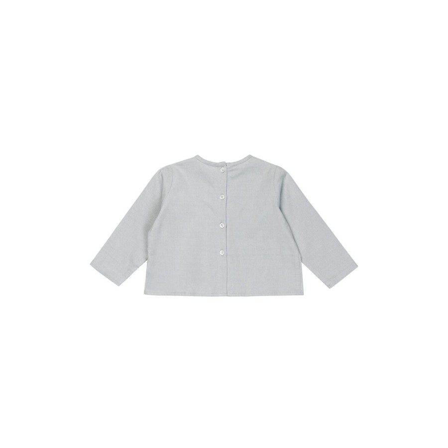 Born Lalaby Bluser & Skjorter | Holly Top, Barely Blue