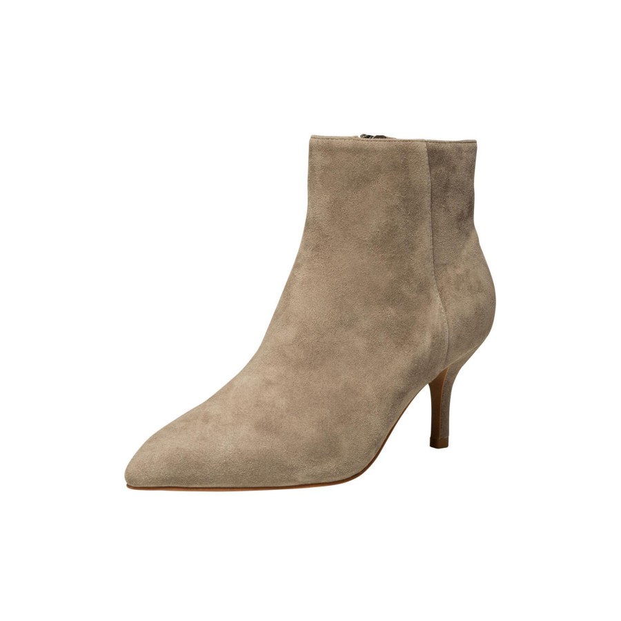 Dame Shoe The Bear Hoje Haele | Stb-Valentine Zip Boot Suede, Taupe