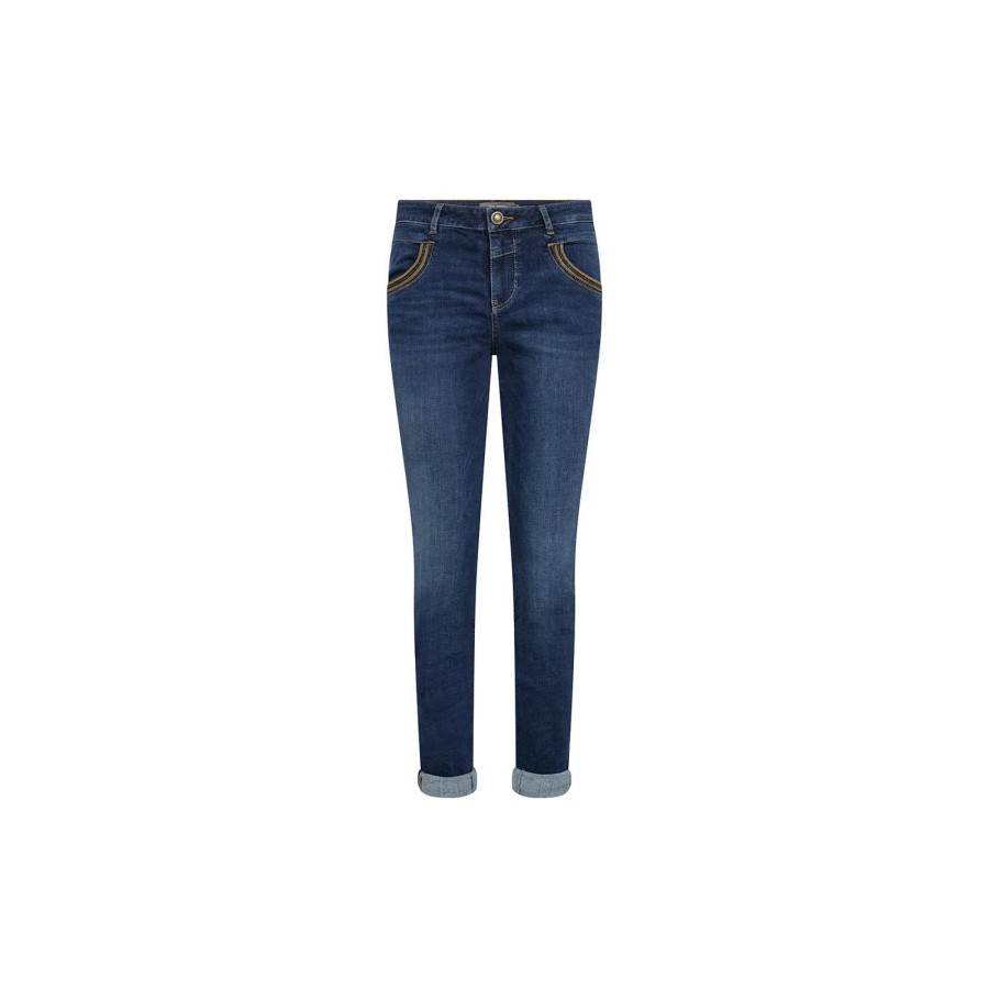 Dame MOS MOSH Jeans | Mmnaomi Georgia Jeans, Dark Blue