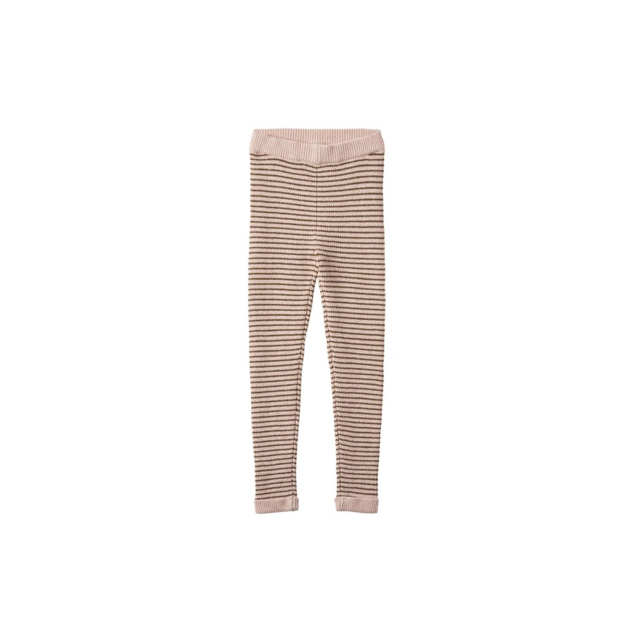 Born Fliink Bukser & Leggings | Benna Rib Leggings, Peach Whip/Cub