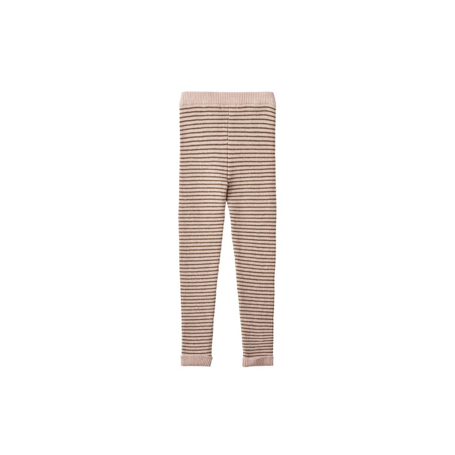 Born Fliink Bukser & Leggings | Benna Rib Leggings, Peach Whip/Cub