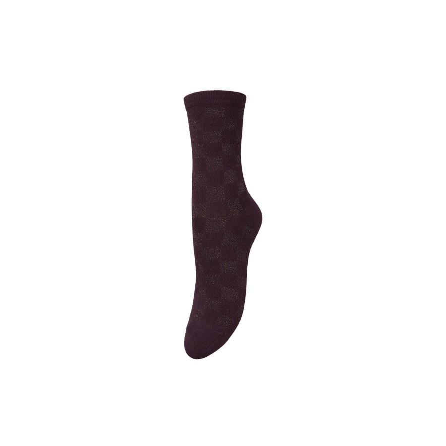 Dame Becksöndergaard Stromper | Quinis Glitter Socks, Port Royal Blue