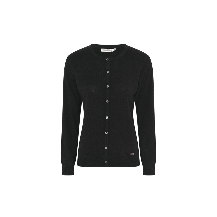 Dame Micha Strik | Elaine Cardigan, Black