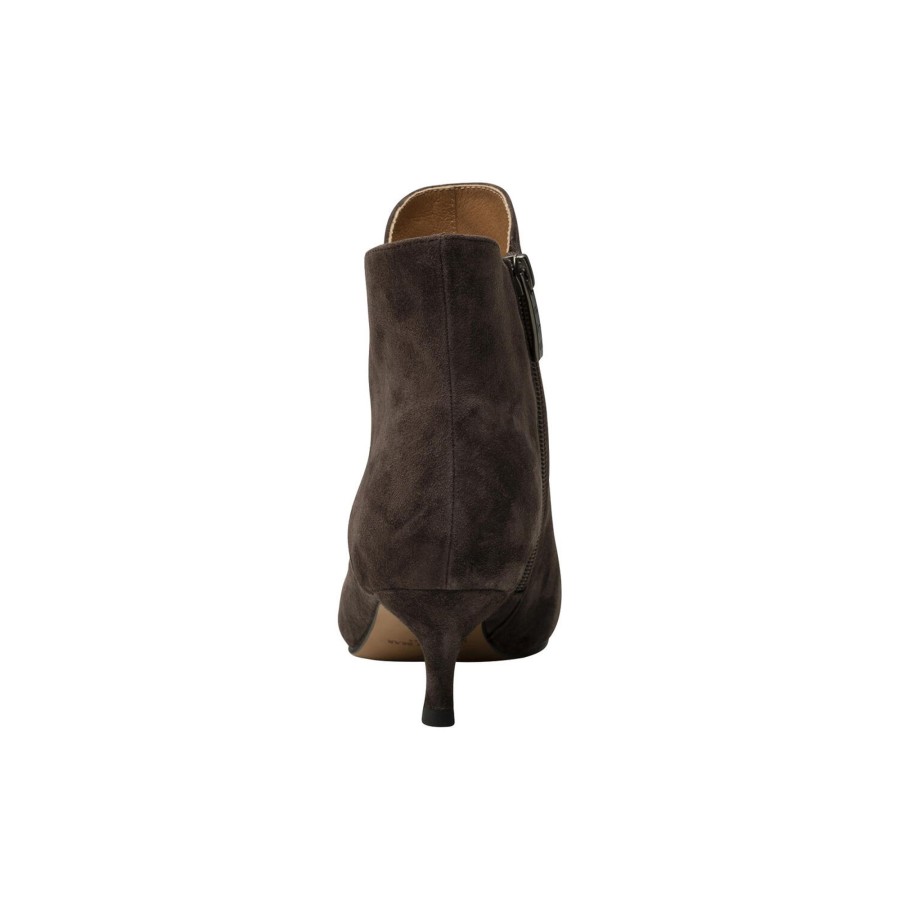 Dame Shoe The Bear Hoje Haele | Saga Zip S Ankle Boots, Dark Brown