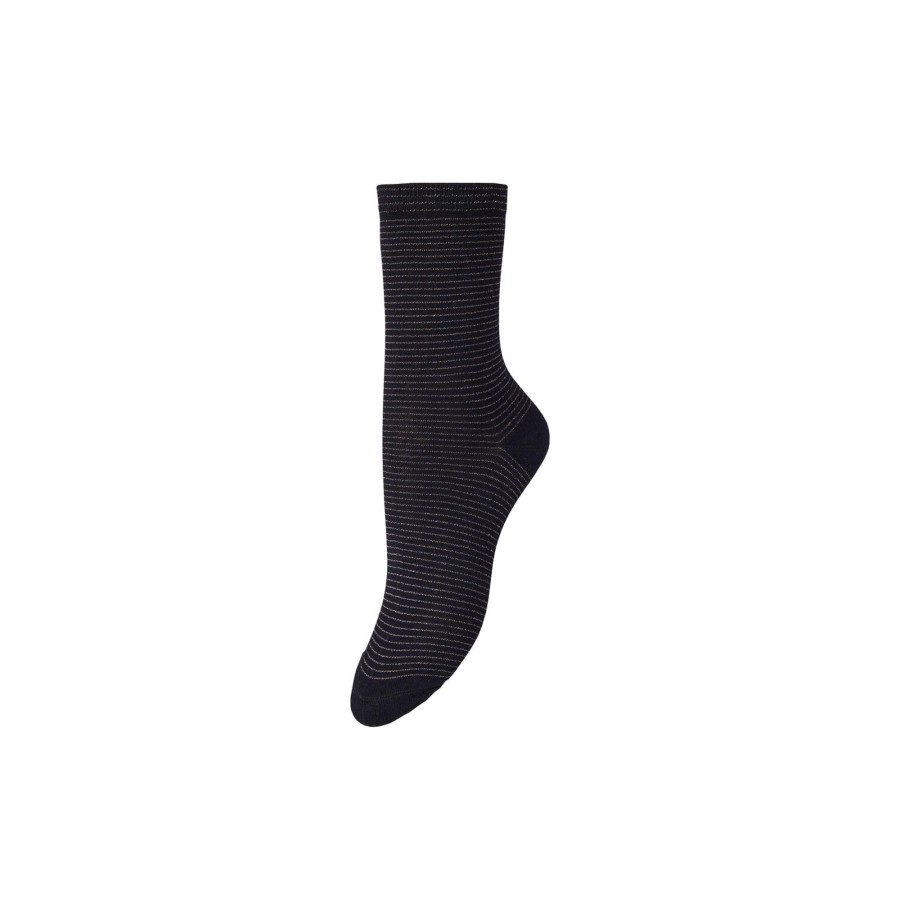 Dame Becksöndergaard Stromper | Dover Stripe Sock, Night Sky