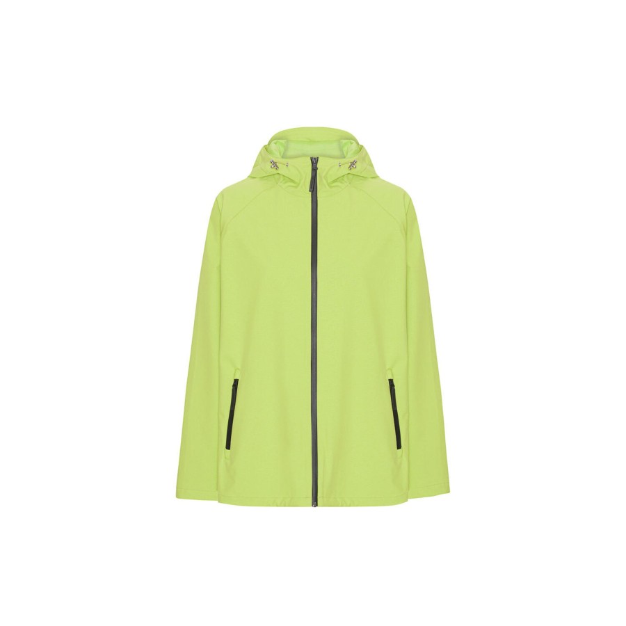 Dame Ilse Jacobsen Hornbæk Overtoj | Rain Jacket, Lime Green