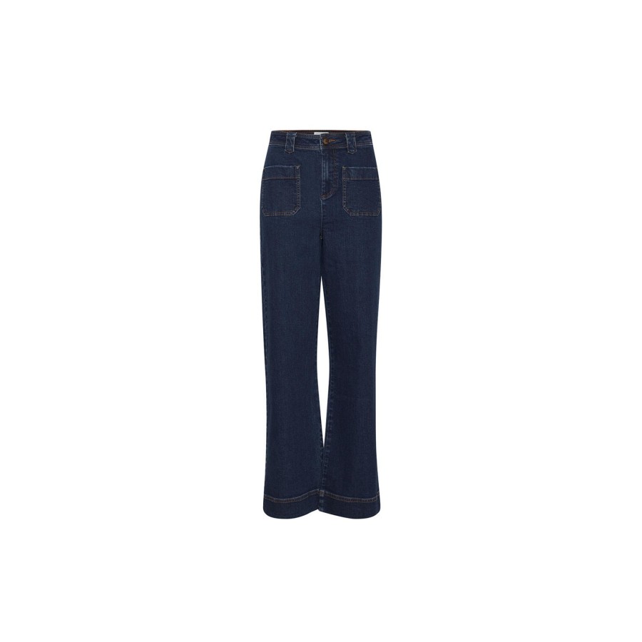 Dame Atelier Rêve Jeans | Ireloi Jeans, Dark Blue, Denim