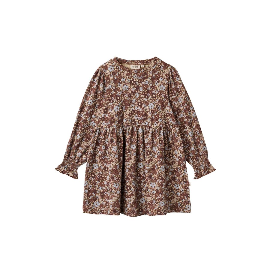 Born Wheat Kjoler | Jersey Dress Eliane, 9407 Flowers In Plenty