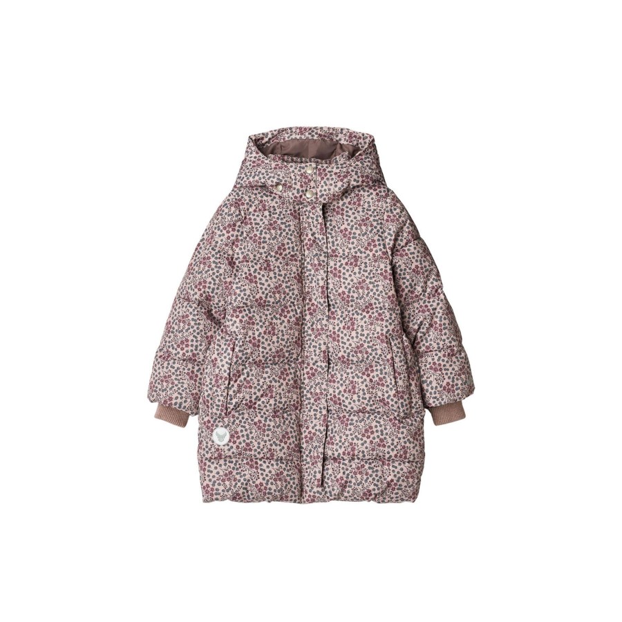 Born Wheat Overtoj | Puffer Coat Yrsa, 1352 Pale Lilac Berries