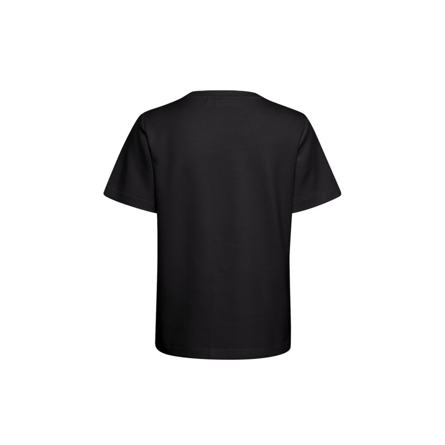 Dame InWear Toppe & T-Shirts | Vincentiw Karmen T-Shirt, Black