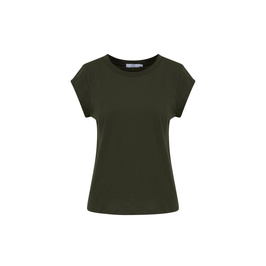 Dame Coster Copenhagen Toppe & T-Shirts | Cc Heart Basic T-Shirt, Hunter Green