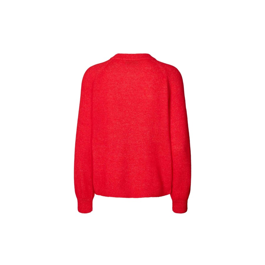 Dame Lollys Laundry Strik | Lana Jumper, Red