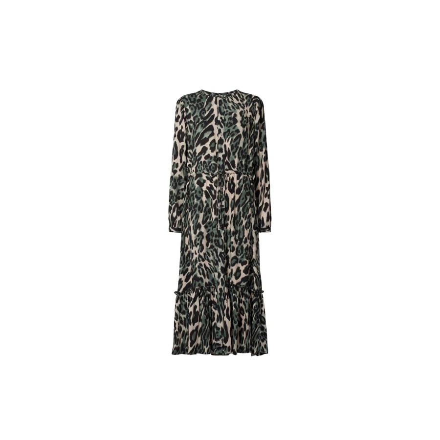 Dame Lollys Laundry Kjoler | Anastacia Dress, Leopard Print