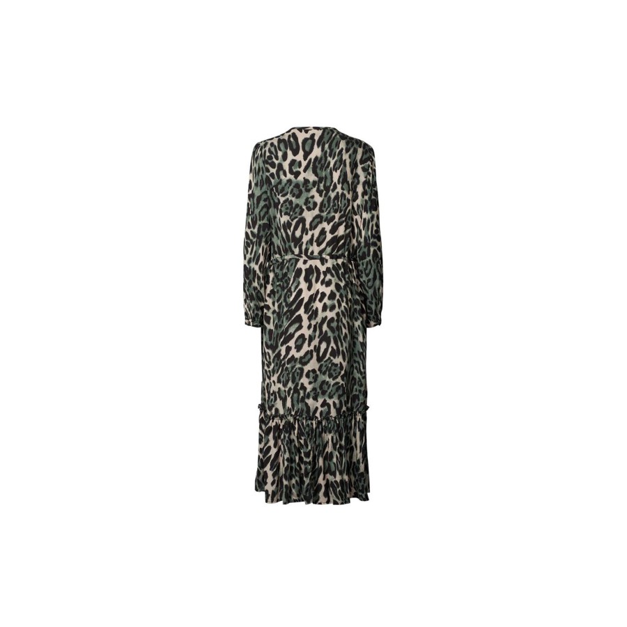 Dame Lollys Laundry Kjoler | Anastacia Dress, Leopard Print