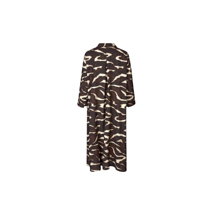 Dame Masai Kjoler | Manikkini Dress, Coffee Bean