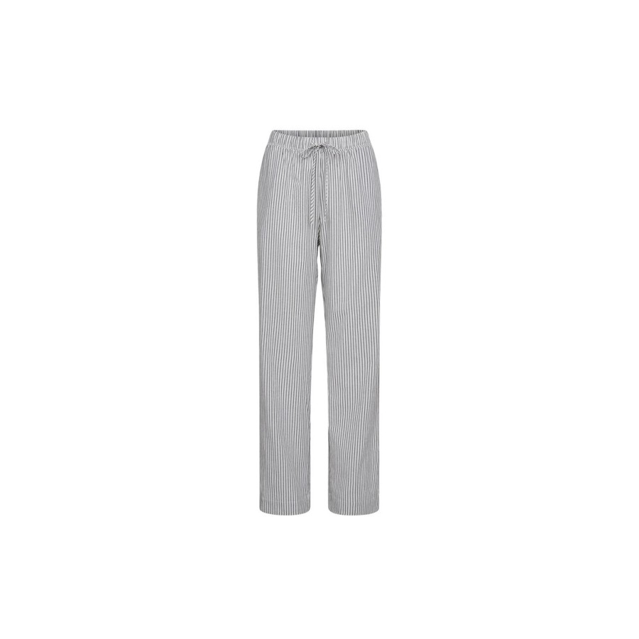 Dame Sofie Schnoor Bukser | Trousers, Dark Blue Striped